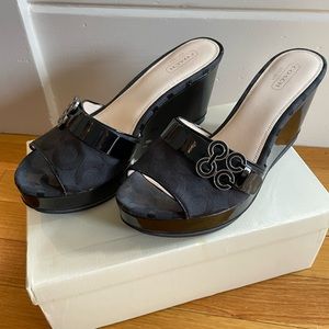 Coach Geri Wedge Sandal